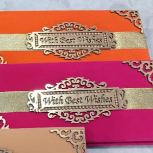 Enveloppes en velours de qualité supérieure, découpées au laser, solutions de cadeaux pour mariages, festivals et célébrations spéciales - Product Image 1