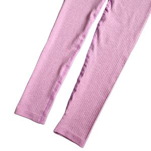 <b>Women</b> High Waist Full Length Fitness Leggings Seamless Yoga Sport Pants Workout Athletic Four-Way Stretch Spandex/<b>Nylon</b> - Product Image 4