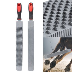 Râpe à sabots professionnelle double face en acier inoxydable pour fermeur de chevaux, instrument chirurgical vétérinaire de haute qualité avec poignée souple - Product Image 6