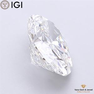 Diamante de Corte Ovalado de Lujo de 4.01 CT Cultivado en Laboratorio CVD, Color E, Claridad VVS2, con Certificado IGI para Joyería Personalizada - Product Image 5