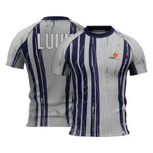 Camiseta Deportiva de Compresión de Manga Corta Personalizada, Top Informal para Gimnasio, Culturismo, Entrenamiento, Ropa Deportiva Atlética, Fabricante - Product Image 1