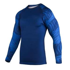 Haut de sport pour homme anti-UV, protection contre les éruptions cutanées, pour la natation, le surf, la gym et l'entraînement - Product Image 1