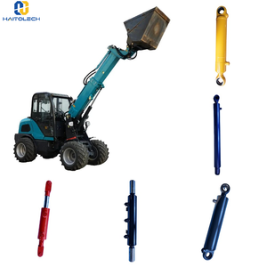 Cilindro hidráulico de 5 toneladas HAITOLECH de alta calidad para excavadora sobre orugas, carretilla elevadora, sellos Parker, pieza de maquinaria de construcción en caliente - Product Image 2