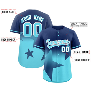 Camiseta Deportiva Clásica Estilo Jersey de Béisbol con Botones, Uniforme de Equipo, Ropa Deportiva Duradera de Alta Calidad, Jersey de Béisbol con Logotipo Personalizado - Product Image 2