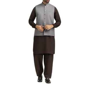 Chaleco de Lona para Hombre con Cierre de un Solo Botón, Tallas Personalizadas, Ropa Exterior Impermeable, Ecológica, Transpirable, Informal - Product Image 1