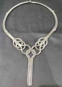 Compre al por mayor collar gargantilla chapado en oro y plata joyería artesanal de la India artesanías Rawat - Product Image 2