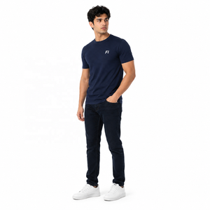 Camisetas Personalizadas de Algodón Suave con Cuello Redondo para Hombre, Ropa Premium Lisa al por Mayor, Proveedor de Ropa Urbana Y2K USA - Product Image 5