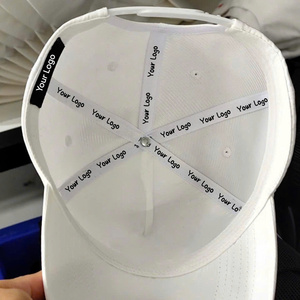 Custom Embroidery Logo Baseball Cap Mix Two Tones 5 Panel Curved Brim Structured Cotton Fabric <b>Wedding</b> Party Men Women Outdoor - Product Image 3