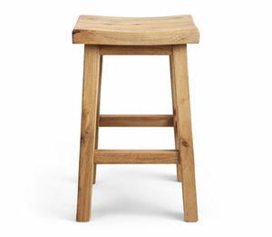 Silla Taburete de Estilo Tradicional Antiguo, Fabricada con Madera de Teca de Alta Calidad, para Baño y Hogar - Product Image 5