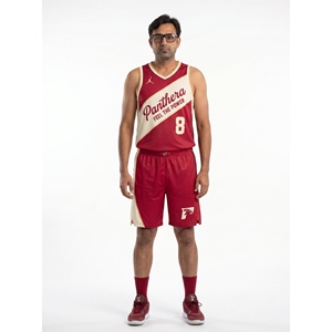 Ensemble short et maillot de basket personnalisé pour homme, coupe professionnelle, 100 % polyester, uniforme sublimé pour tenue d'équipe estivale, OEM disponible - Product Image 1