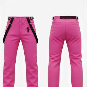 Pantalones de Esquí para Hombre, 100% Poliéster, Teñido Liso, Impermeables 10,000mm, Aislamiento de Forro Polar, Cierre de Gancho y Bucle, Personalizados RIVIAN - Product Image 2