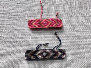 Custom Handmade Seed Bead Embroidery Charm Friendship Bracelet Fashion Adjustable Unisex Luxury Gift Wholesale Multicolor 7inch - Product Image 4