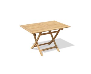 Luxury Solid Teak Wood <b>Folding</b> <b>Dining</b> <b>Table</b> for Garden Patio Cafe Restaurant Hotel Villa Project Furniture Export Supplier - Product Image 1