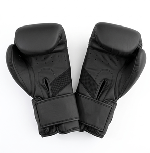 Guantes de Boxeo de Cuero Genuino 12oz 16oz con Protección Acolchada en Nudillos y Muñeca, para Entrenamiento y Sparring, OEM, Logotipo Personalizado, Venta al por Mayor, MOQ Bajo - Product Image 4