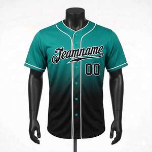 New Arrival Customizable Short Sleeve Printed Baseball Jersey 100% Polyester <b>Fabric</b> Quick Dry Made Pakistan <b>Best</b> Price Hot Sale - Product Image 1