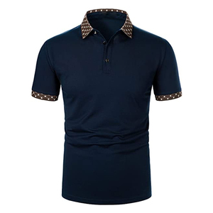 Polo de Manga Corta para Hombre de Diseño – Tejido Premium, Corte Moderno y Estilo Elegante para Uso Casual y Semi-Formal - Product Image 1