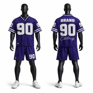 Maillot de football américain pour l'entraînement, qualité supérieure, nouveau design, multicolores. - Product Image 1