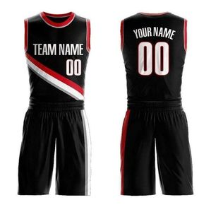 Personaliza tu Propio Uniforme de Baloncesto de Equipo, Conjunto de Jersey Reversible Transpirable de Manga Corta - Product Image 5