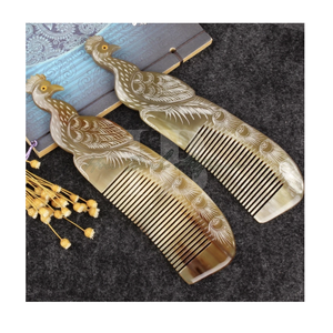 Buffalo horn <b>comb</b> handcrafted for smooth styling and elegant everyday grooming experience at home - Product Image 1