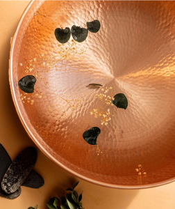 Bañera de Cobre Martillado Portátil de Lujo Alibaba Special Bowl Royal, Duradera, Hecha a Mano, para Spa, Pediluvio y Reflexología - Product Image 6