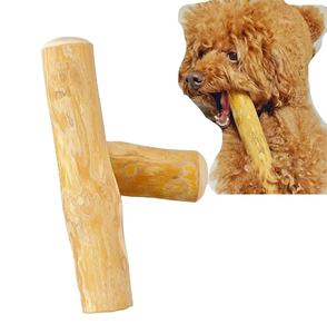 EXPAD Natural Coffee Wood Eco-Friendly Durable Dog Chew Toy Boredom Buster <b>Bite</b>-Resistant Interactive Teether Sticks Bad Breath - Product Image 3