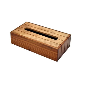 Porta Servilletas de Madera para Cocina, Juego de 3 Piezas de Diferentes Tamaños, Caja Rectangular de Madera para Guardar Papel a Precio Económico - Product Image 2