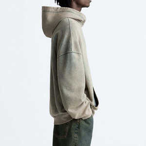 Sweats à capuche pour hommes effet délavé, parfaits pour la gym, les voyages et les activités de plein air, avec des sweats à capuche pour hommes tendance. - Product Image 4