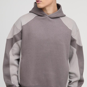 Conjunto de Sudadera con Capucha y Pantalones Jogger de Algodón Grueso, Estilo Urbano, Holgado, Informal, Transpirable, para Invierno, Unisex - Product Image 6