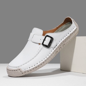 Sandalias Mule de Punta Cerrada para Mujer, Estilo Casual sin Talón, Suela Plana, Malla Transpirable, para Uso Exterior, Tendencia de Moda, Oferta de Verano 2026 - Product Image 4