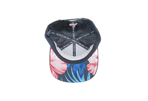 Black 6-Panel Trucker Hat With Custom 2D Embroidery Logo Street Style Casual Fit Spring Summer Outdoor Accessory Made in Vietnam - Product Image 5