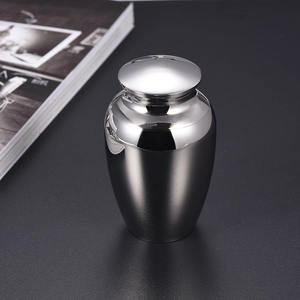 Urna Funeraria Grabada para Cenizas de Mascotas y Humanos, Mini Ataúd de Acero Inoxidable con Patrón de Enredadera, Urnas Conmemorativas para Hombres y Mujeres - Product Image 4