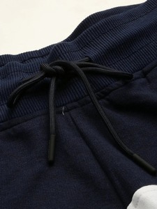 Shorts de sport décontractés pour hommes, taille mi-haute, color block, avec cordon de serrage, séchage rapide - Product Image 5