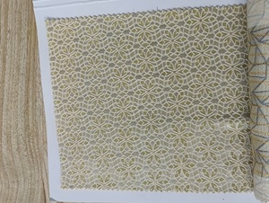 Tissu non tissé en polyester brodé de qualité supérieure pour femmes, filles, garçons, robe de mariée, Kurti, Saree, chemisier - Product Image 3