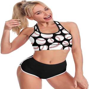 Factory's 2025 Best Selling Women's Originals <b>Plus</b> <b>Size</b> Breathable Sports <b>Bralette</b> Pullover Spandex/Nylon New Arrival Medium - Product Image 3