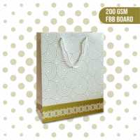 Sacs cadeaux mium avec poignée robuste pour la vente au détail et la promotion, sacs cadeaux en papier de luxe personnalisés pour cadeaux exclusifs