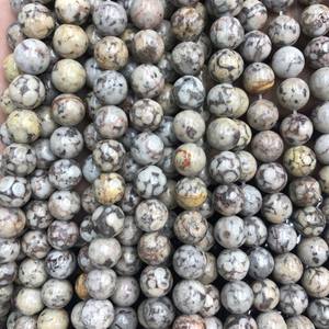 Cuentas de piedra de jaspe, cuentas de piedras preciosas naturales de 6mm, 8mm, 10mm, 15 hilos para hacer joyas, manualidades DIY - Product Image 4