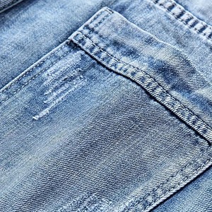 High Quality Training Wear Men's Knitted <b>Elastic</b> <b>Waist</b> Casual <b>Jeans</b> Shorts <b>with</b> Pockets 100% Cotton Hot Sale - Product Image 6