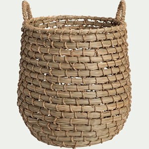 Cestas de mimbre marino hechas a mano con borde envuelto, cestas de almacenamiento ecológicas al por mayor, hechas en Vietnam - Product Image 6