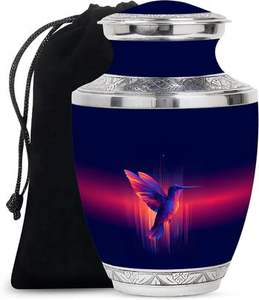 Urnas funerarias de latón de nuevo diseño, urnas hechas a mano para hombres y mujeres, urnas decorativas. - Product Image 1