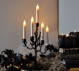 Décoration de bougie forestière festive – Support en forme d'arbre de qualité supérieure pour un style festif chaleureux - Product Image 4