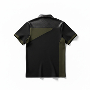 Prix d'usine direct, logo personnalisé, respirant, pour chemises, vêtements de travail décontractés en toile épaisse pour hommes, golf, vente en gros - Product Image 2