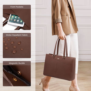Vintage Genuine <b>Leather</b> Tote Bag Women Large Capacity Shoulder <b>Handbag</b> <b>Real</b> <b>Leather</b> Shopper Purse Work Bag - Product Image 5