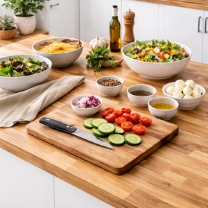 Planche de comptoir en bois de cajou vietnamien, panneau de table en bois massif, prix abordable, qualité durable, directement de l'usine - Product Image 5