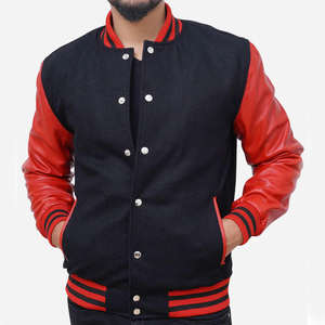 Nouvelles Vestes Universitaires Personnalisées de Haute Qualité 2026 – Veste d'Hiver Décontractée pour Hommes, Style Streetwear, Blouson Universitaire Type Letterman – Vente en Gros - Product Image 2