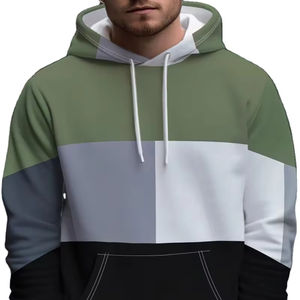 Novedad: Sudadera con Capucha 100% Algodón para Hombre, Ropa de Invierno Transpirable, Ecológica, Antipelusas, con Estampado Personalizado - Product Image 1