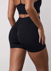 Shorts Deportivos para Mujer, para Gimnasio y Yoga, Diseño sin Costuras con Efecto Push-Up, Cintura Elástica, Estampado, Venta al Por Mayor, para Ciclismo y Entrenamiento - Product Image 2