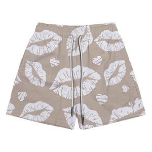 Men's Summer Heavy Basketball Sublimation 5 Inch Wholesale Printed Double <b>Layer</b> Custom Polyester Mesh Shorts With Pockets - Product Image 5