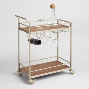 <b>Serving</b> Iron <b>Trolley</b> Best Design for Home Catering Hotel Restaurant Kitchen Food <b>Serving</b> <b>Trolley</b> Glasses Holders - Product Image 1