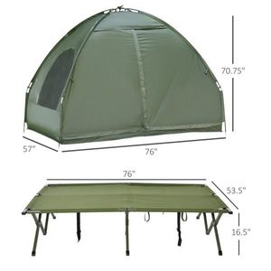 Tenda da Campeggio Automatica Impermeabile per 2 Persone, Doppio Strato in Oxford, per Escursionismo - Product Image 5
