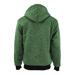 Sudadera con capucha de algodón de alta calidad para streetwear, 600 g/m², con cremallera y cinturones de canalé en la parte inferior, lavado ácido, logotipo personalizado, para hombre. - Product Image 5